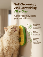 Avocado Cat Grooming & Scratching Toy