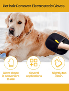 Reusable Pet Hair Remover Glove for Cats & Dogs