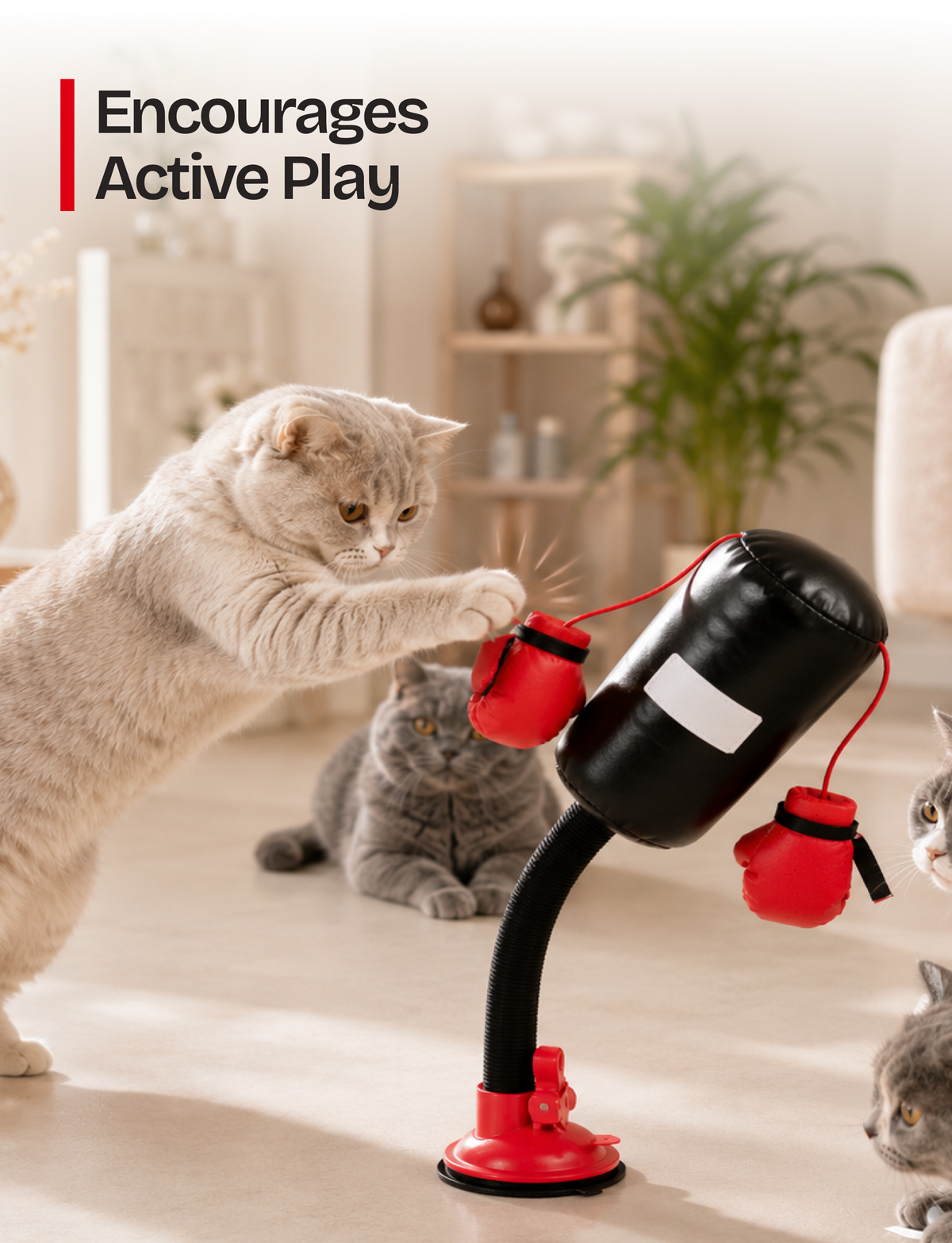 Pawsome™ Punch & Play Interactive Cat Toy